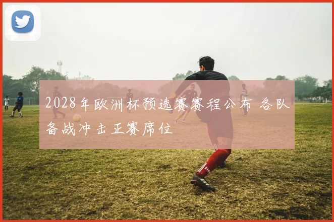 2028年欧洲杯预选赛赛程公布 各队备战冲击正赛席位